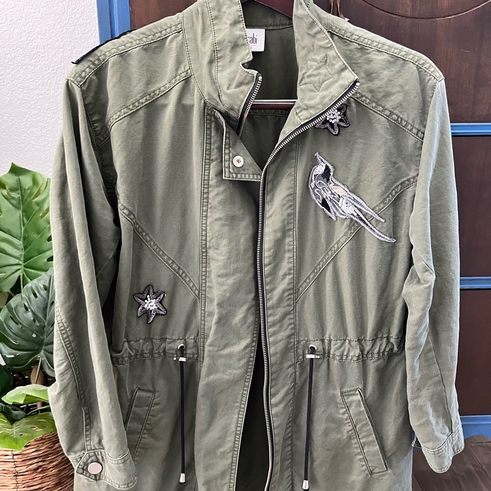 CAbi Hanson Anorak Spring Jacket Coat Small